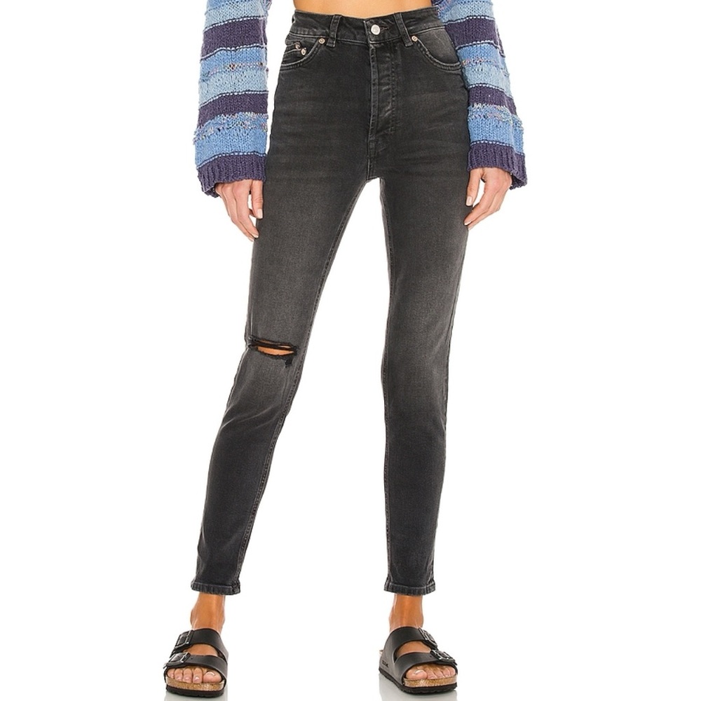 Free People Zuri Mom Jean in Dusty Roads